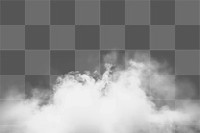 PNG isolated smoke effect, transparent background 