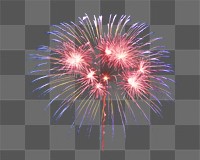 PNG Firework fireworks black background illuminated