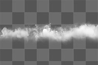 PNG Fog element effect, transparent background