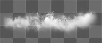 PNG Fog element effect, transparent background