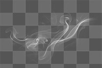 PNG Smoke element effect, transparent background