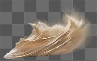 PNG Sand swept turbulent motion nature black background