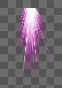 Light beam png light effect sticker, transparent background