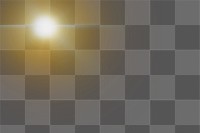 PNG Sun glare overlay effect, transparent background