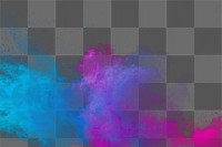PNG Free gradient color splash photo, public domain texture CC0 image.