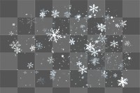 PNG Snow flakes backgrounds snowflake blue. .