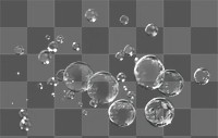 PNG Bubbles backgrounds water blue