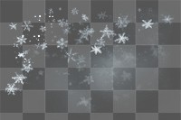 PNG Snowfall snowflake backgrounds nature. AI generated Image by rawpixel.