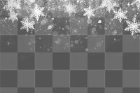 PNG Snowflake backgrounds winter shape