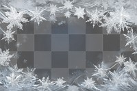 PNG Frost backgrounds snowflake shape.