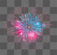 PNG A fireworks outdoors night illuminated. AI generated Image by rawpixel.