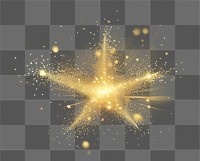 PNG Christmas Golden Particles Star astronomy christmas fireworks AI generated Image by rawpixel