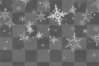 PNG Snowflakes winter border