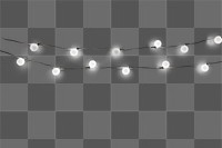 PNG Christmas light line lighting white black. AI generated Image by rawpixel.