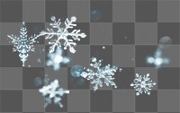 PNG Snowflakes backgrounds black background illuminated. AI generated Image by rawpixel.