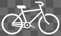 PNG Bicycle vehicle symbol transportation. AI generated Image by rawpixel.