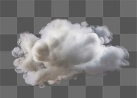 PNG Small white cloud fog smoke sky black background. AI generated Image by rawpixel.