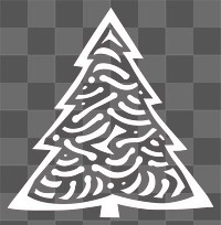 PNG Chrismas tree christmas celebration decoration. AI generated Image by rawpixel.