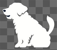 PNG Dog in heart animal mammal puppy. AI generated Image by rawpixel.