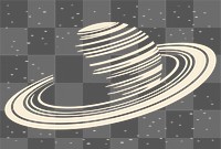 PNG Saturn astronomy space astronaut. AI generated Image by rawpixel.