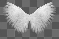 PNG Wings flying angel bird. AI generated Image by rawpixel.