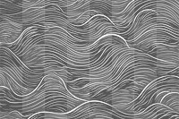 PNG black texture background with white crayon *ocean wave illustrations*, in the style of playful animation drawing, kids doodle, background --ar 3:2 --style dPyeWq6O