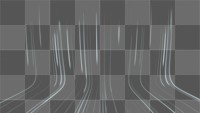 PNG abstract lines, digital element, transparent background