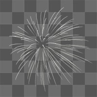 Firework celebration png, transparent background