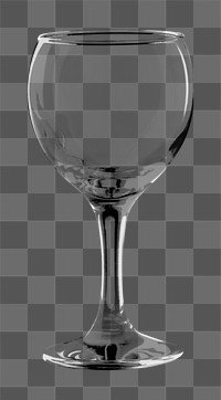 Png wine glass, isolated image, transparent background