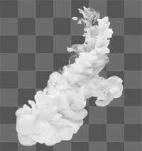 White color png smoke element