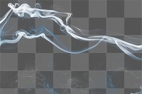 Smoke border png background, abstract element 