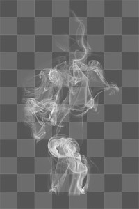 White smoke png background, transparent design 