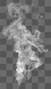 White smoke png background, transparent design 