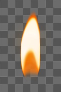 Lighter flame png sticker, realistic burning fire image