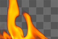 Flame png border background, burning fire, animated graphic