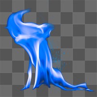 Aesthetic flame png sticker, realistic burning fire transparent image