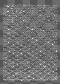 Bubble wrap png, journal sticker design, isolated object, transparent background