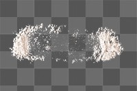 PNG beige powder texture, collage element