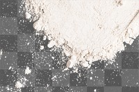 PNG powder texture, transparent background