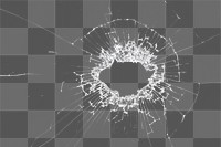 PNG broken shattered glass texture background transparent