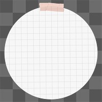 Goodnotes stickers png grid circle sticker element