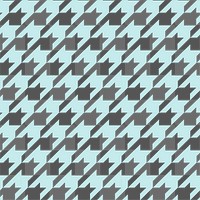 Blue fabric png pattern, transparent background, blue geometric design
