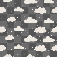 Cloud png weather pattern, transparent background