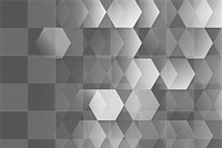 Gray bokeh background design element