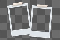 PNG instant photo white frames