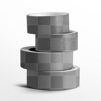 Duct tape png transparent mockup