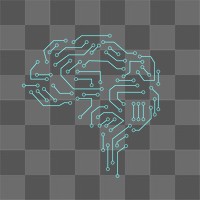 AI technology brain vector digital transformation concept