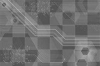 Circuit lines png background futuristic technology