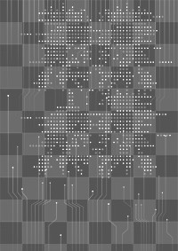 Binary code png background futuristic technology