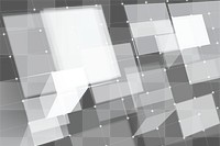 White digital grid png transparent digital technology background